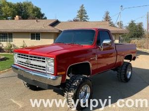 1986 Chevrolet C10-K10 4x4 Lifted Custom Weld Racing 350