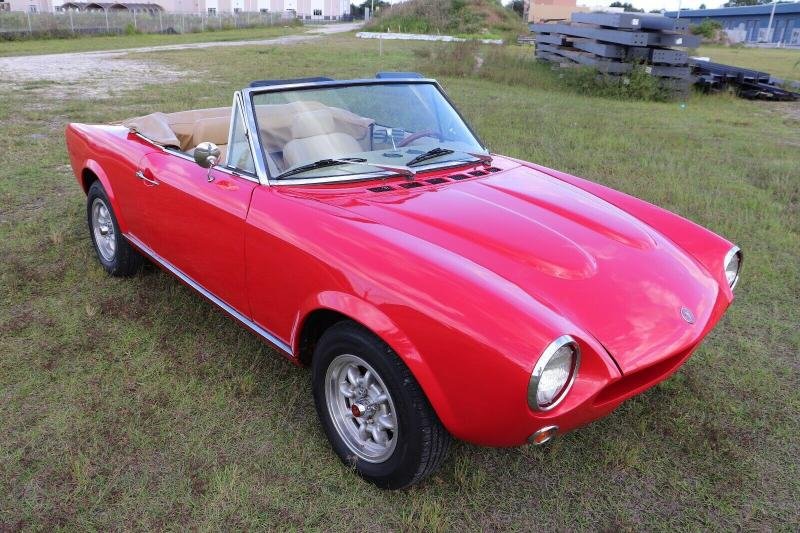 Cars - 1979 Fiat 124 Spider Convertible Manual Sport 2000cc