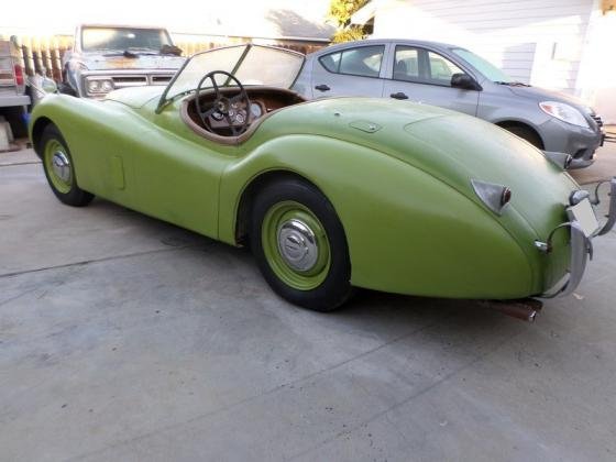 1954 Jaguar XK 120 Very Solid! Project Car