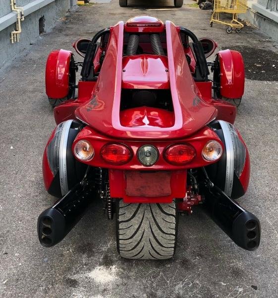 Motorcycles - 2014 Campagna T Rex 16s Reverse Trike Low Miles