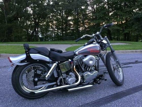 1967 Harley-Davidson FLH Bobber Sliver