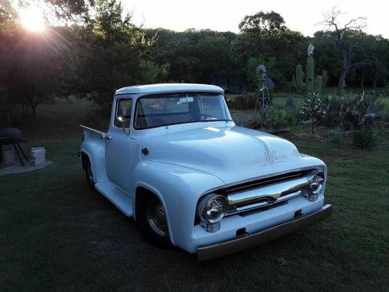 1956 Ford F-100 302 PB Manual