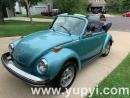 1979 Volkswagen Beetle-Classic Convertible Blue