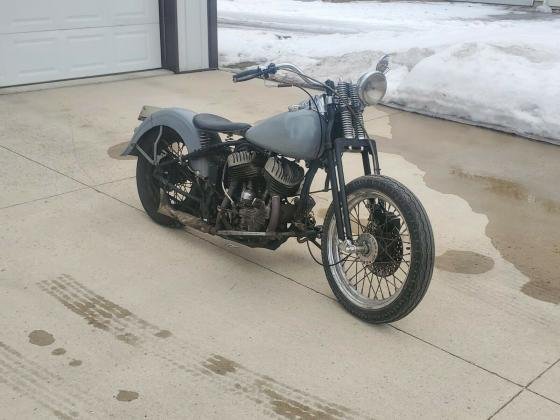 1942 Harley-Davidson WLA 45 flathead 750cc