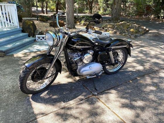 1953 Harley-Davidson K Model V45 750cc