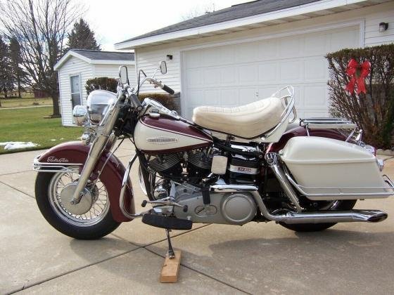 1967 Harley-Davidson Touring FLH Slab Side Shovelhead Restored