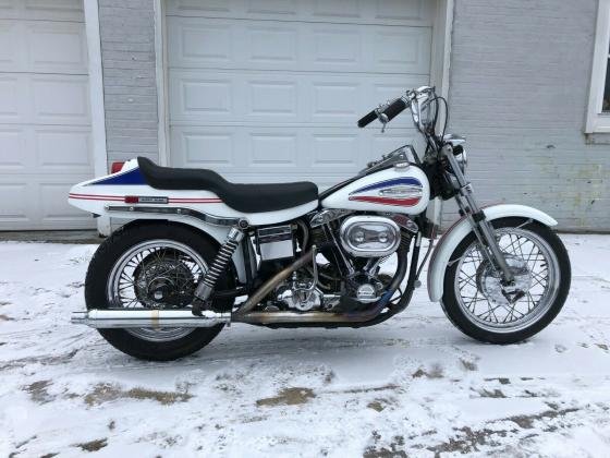 1971 Harley-Davidson Super Glide FX Boattail Shovelhead 1200cc