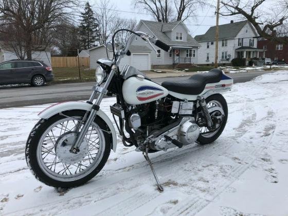 1971 Harley-Davidson Super Glide FX Boattail Shovelhead 1200cc