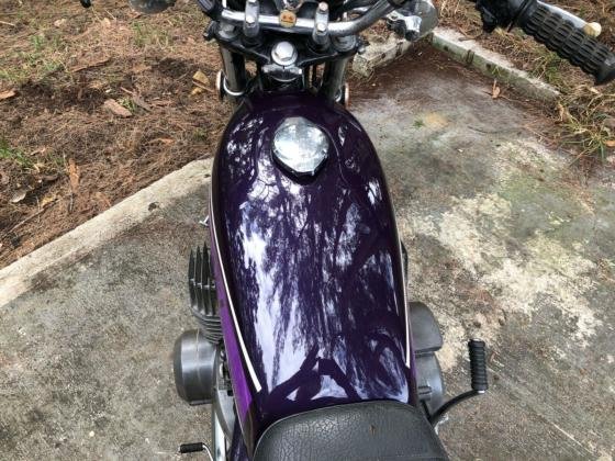 1975 Kawasaki Mach 4 Original Purple