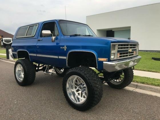 1988 Chevrolet Blazer K5 4x4 Truck 350 V8 Tbi