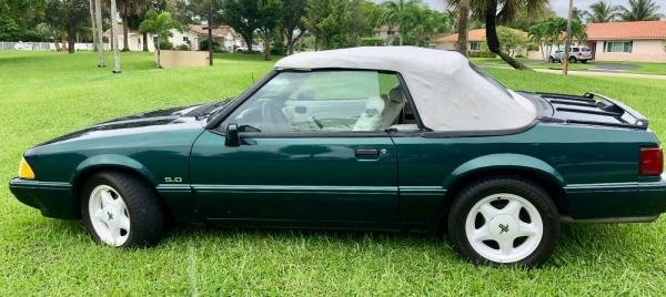 1990 Ford Mustang LX Convertible Manual 5.0L Gas V8