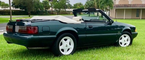 1990 Ford Mustang LX Convertible Manual 5.0L Gas V8