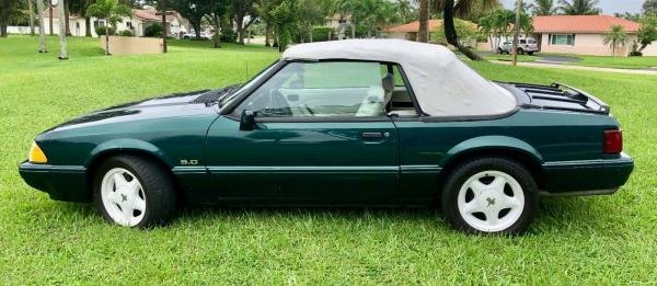 1990 Ford Mustang LX Convertible Manual 5.0L Gas V8