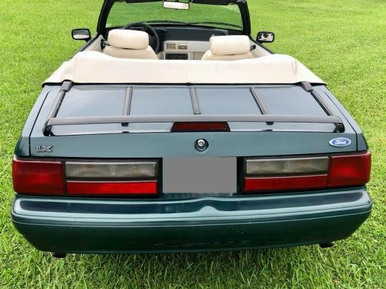 1990 Ford Mustang LX Convertible Manual 5.0L Gas V8