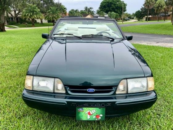 1990 Ford Mustang LX Convertible Manual 5.0L Gas V8