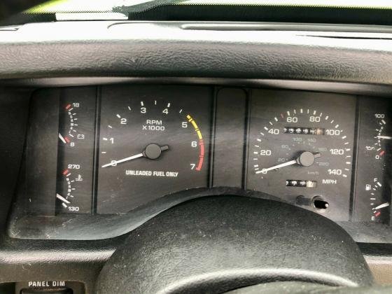 1990 Ford Mustang LX Convertible Manual 5.0L Gas V8