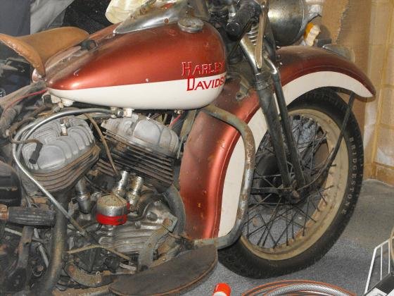 1942 Harley Davidson WLA Project