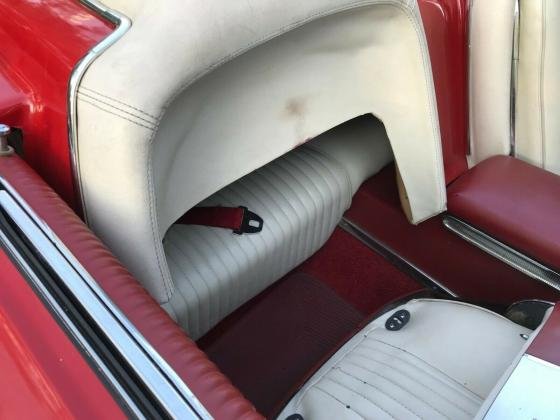 1964 Ford Thunderbird Convertible White Interior