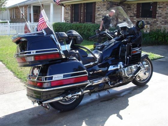 1997 Honda Goldwing & Trailer