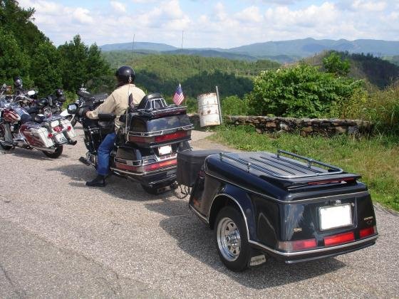 1997 Honda Goldwing & Trailer