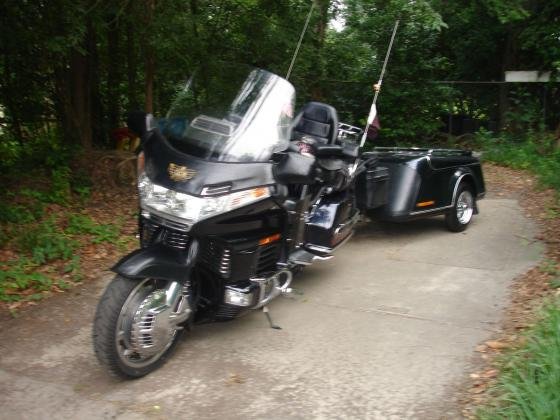 1997 Honda Goldwing & Trailer