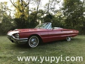 1964 Ford Thunderbird Convertible White Interior