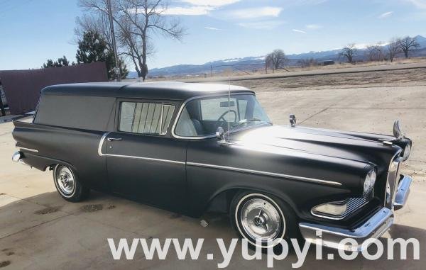 1958 Edsel Ranger Wagon Custom 406 with 3 Deuces