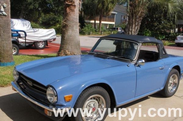 1975 Triumph TR-6 Convertible Frame Off Restoration