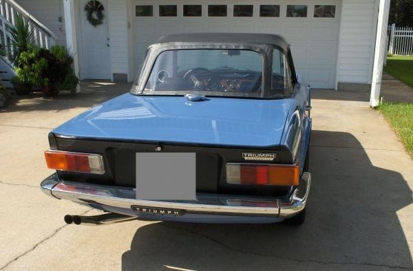 1975 Triumph TR-6 Convertible Frame Off Restoration