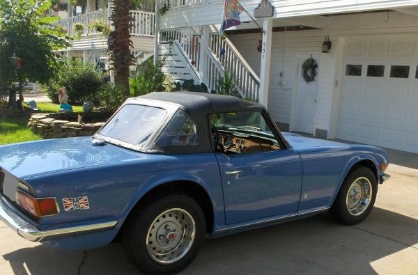 1975 Triumph TR-6 Convertible Frame Off Restoration