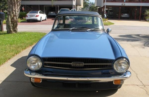 1975 Triumph TR-6 Convertible Frame Off Restoration