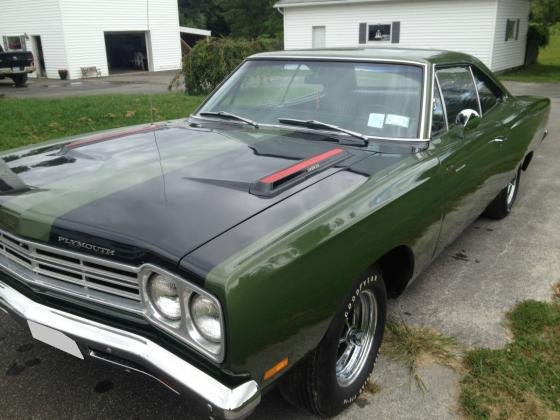 1969 Plymouth Road Runner 383 Base Numbers Matching