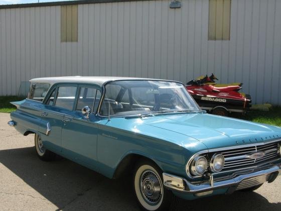 1960 Chevrolet Brookwood Station Wagon Original Paint