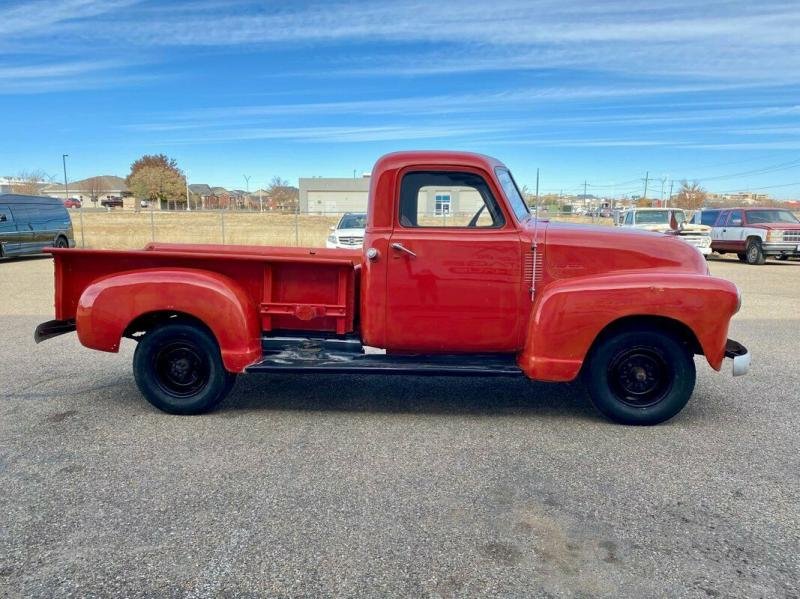 Cars - 1950 Chevrolet 3100 Pickup Truck Manual Red