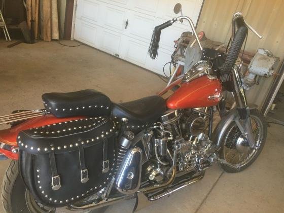 1958 Harley-Davidson Street Panhead Red