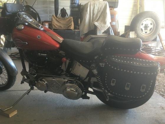 1958 Harley-Davidson Street Panhead Red