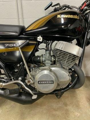 1974 Kawasaki H2 Triple Low Miles!