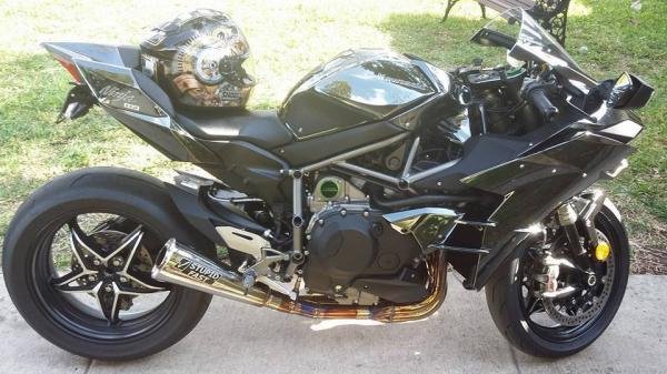 2016 Kawasaki Ninja H2 8K Miles