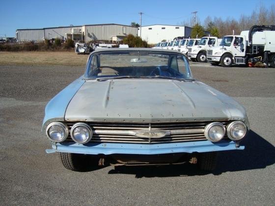 1960 Chevrolet Impala Belair Bubbletop Coupe 283 V-8 Easy Project