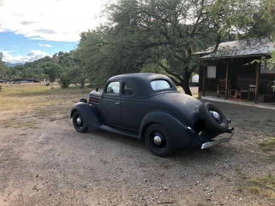 1936 Ford Model 68 Five Window Coupe