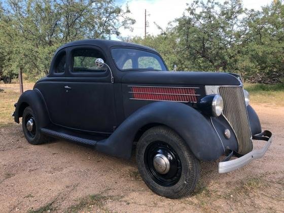 1936 Ford Model 68 Five Window Coupe