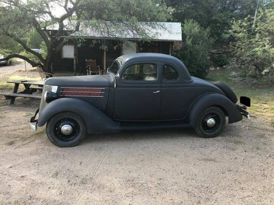 1936 Ford Model 68 Five Window Coupe