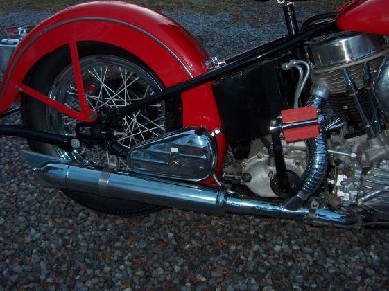 1948 Harley-Davidson FL PANHEAD Touring Full Restored!