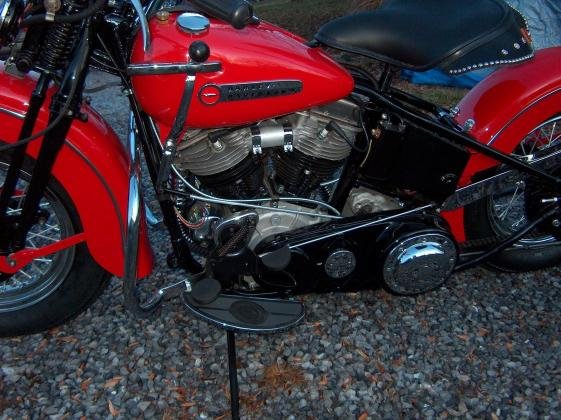 1948 Harley-Davidson FL PANHEAD Touring Full Restored!