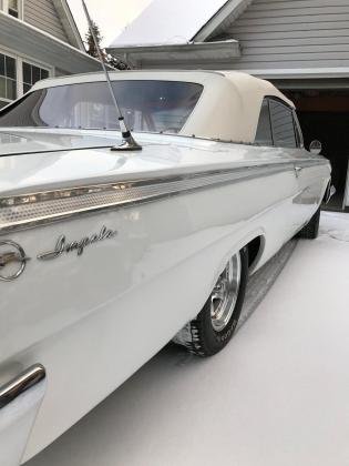 1962 Chevrolet Impala Convertible White 350