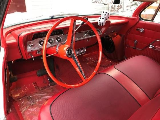 1962 Chevrolet Impala Convertible White 350