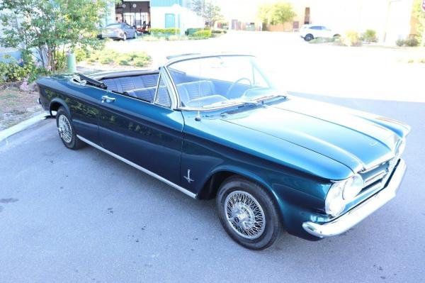 1962 Chevrolet Corvair Convertible Leather Seats