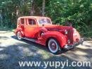 1939 Packard Limo Manual 4 Doors Red