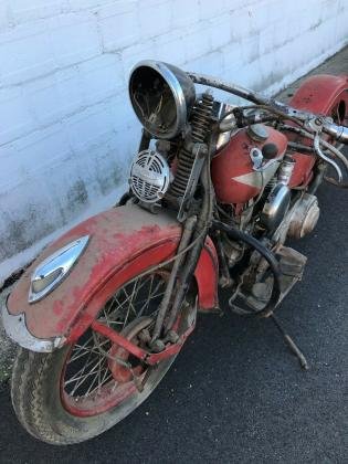 1937 Harley-Davidson Flathead UL Project Bike