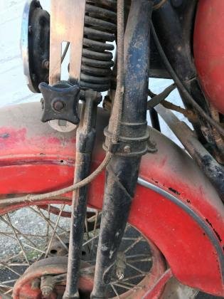 1937 Harley-Davidson Flathead UL Project Bike